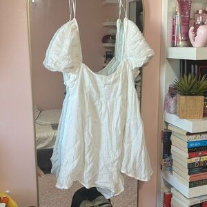 Princess Polly Lorna Romper in White